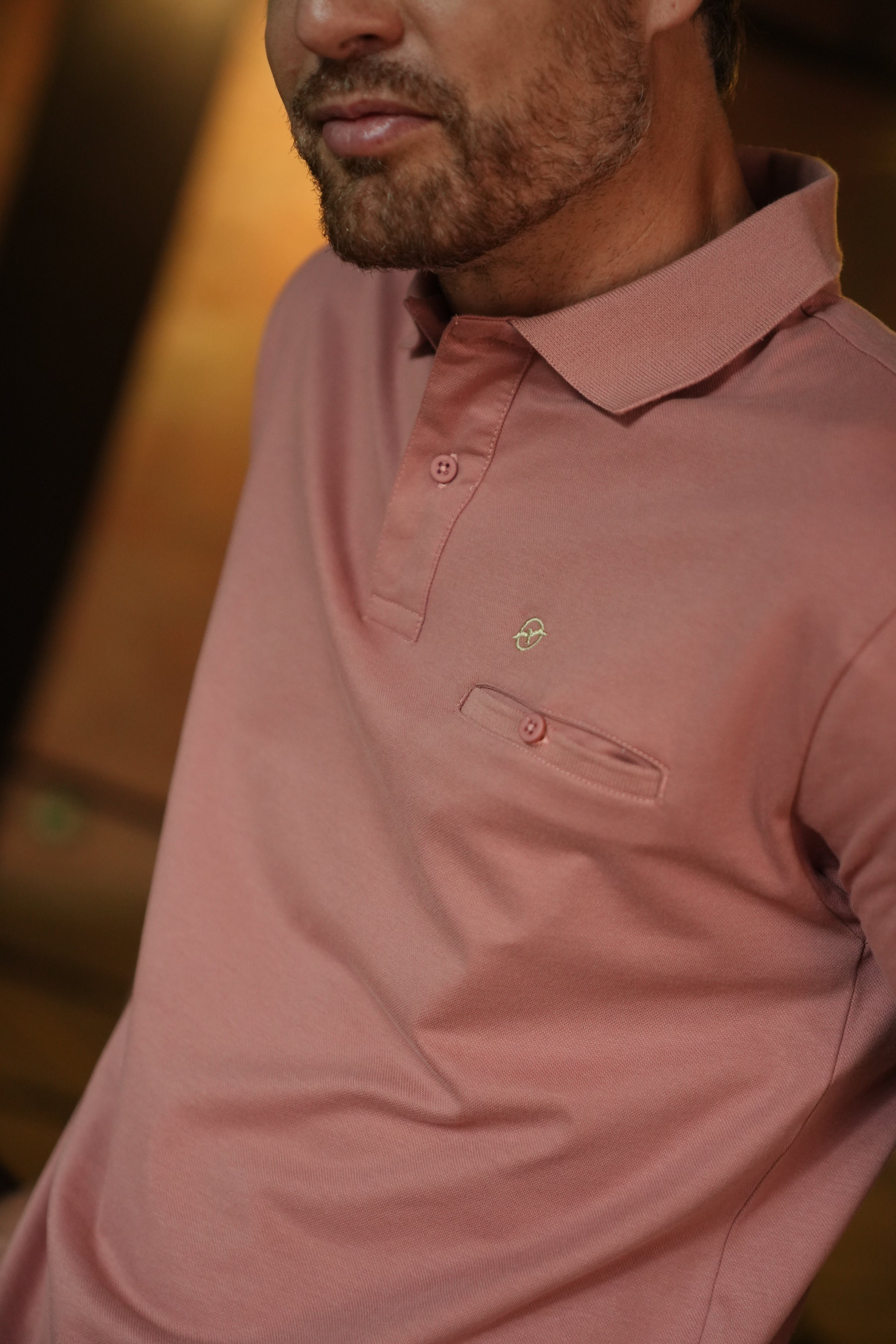 Polo con Cuello 96% Algodón para Hombre