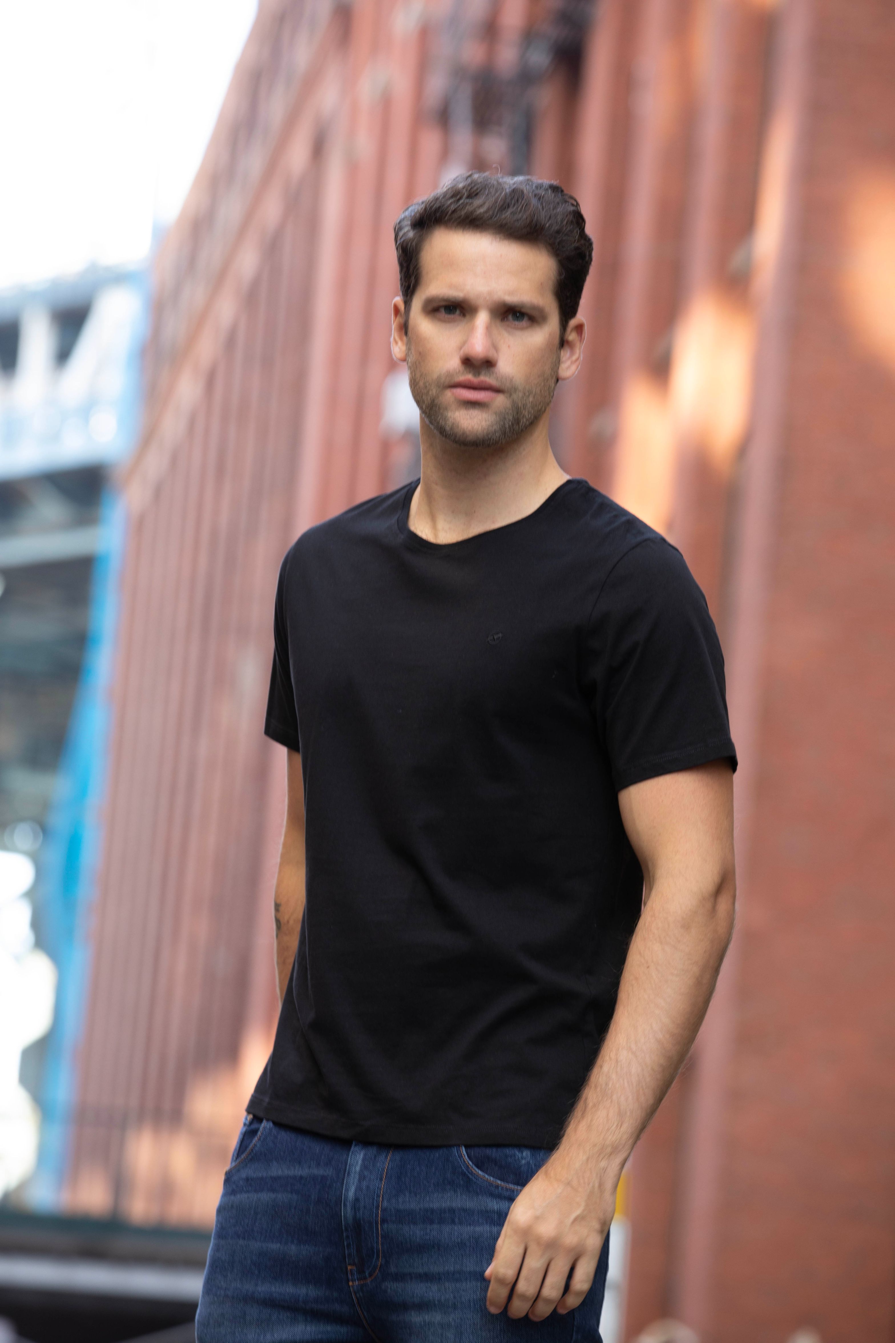 Polo Cuello Redondo para Hombre