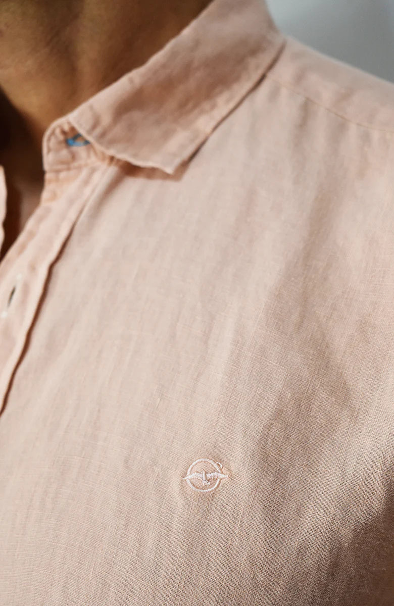 Camisa manga larga de Lino para Hombre