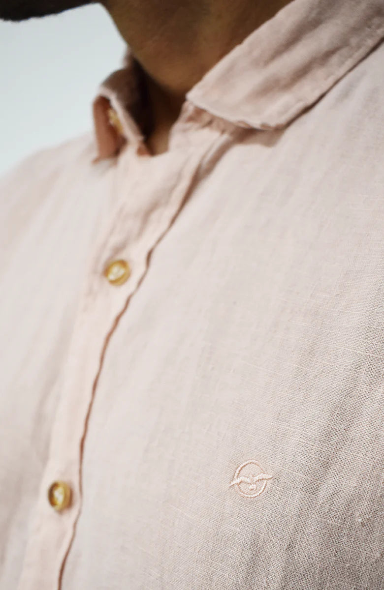 Camisa manga larga de Lino para Hombre